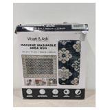 WYATT & ASH BEATRICE MACHINE WASHABLE AREA RUG