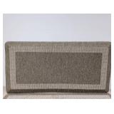 2 TOWN & COUNTRY LIVING COMFORT KITCHEN GEL MATS (BROWN)