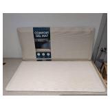 2 TOWN & COUNTRY LIVING COMFORT KITCHEN GEL MATS (TAN)