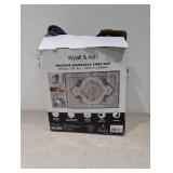 WYATT & ASH GERALDINE MACHINE WASHABLE AREA RUG