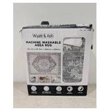 WYATT & ASH DARYA MACHINE WASHABLE AREA RUG