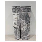 2 WYATT & ASH MACHINE WASHABLE DARYA RUNNER RUG 24 IN X 72 IN