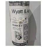 2 WYATT & ASH MACHINE WASHABLE DARYA RUNNER RUG 24 IN X 72 IN