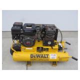 DEWALT Portable Gas Engine Wheelbarrow Air Compressor, 5.5 hp Engine, Honda