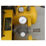 DEWALT Portable Gas Engine Wheelbarrow Air Compressor, 5.5 hp Engine, Honda