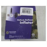 Western Enterprises Hand tight Deluxe Latex Inflator with Content Gauge