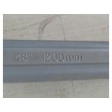 RIDGID 48 in. Aluminum Straight Pipe Wrench