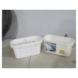 Mixed Lot of Dock and Boat Supplies - Otter Wheel/Livewell Bait Bucket/Anchor