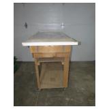 Handmade Mobile Workbench