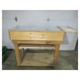 Handmade Mobile Workbench