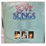 Elvis Presley Bundle - 5 Vinyl Records, Legends of American Music Stamp Collection and Playing Cards