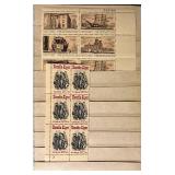 United States Postal Issues Album and Universal Stock Book Of Stamps