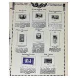 United States Postal Issues Album and Universal Stock Book Of Stamps