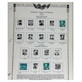 United States Postal Issues Album and Universal Stock Book Of Stamps