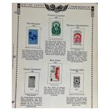 United States Postal Issues Album and Universal Stock Book Of Stamps