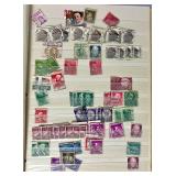 American Regular Issues Stamp Album and Binder with Assorted Stamps -Scott #1336- #2400