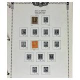 American Regular Issues Stamp Album and Binder with Assorted Stamps -Scott #1336- #2400