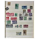 American Regular Issues Stamp Album and Binder with Assorted Stamps -Scott #1336- #2400