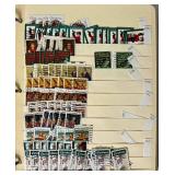 American Regular Issues Stamp Album and Binder with Assorted Stamps -Scott #1336- #2400