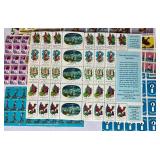 Vintage Stamps and Seals from Easter Seals, Boys Town, Red Cross,  Blue Earth County, Wildlife Conservation, Wheat Ridge Christmas Seals and more