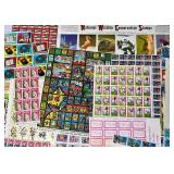 Vintage Stamps and Seals from Easter Seals, Boys Town, Red Cross,  Blue Earth County, Wildlife Conservation, Wheat Ridge Christmas Seals and more