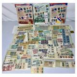 New USPS Commerative Sheets of Stamps and Vintage Blocks of Stamps