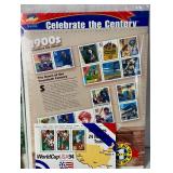 New USPS Commerative Sheets of Stamps and Vintage Blocks of Stamps