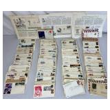 Large Assortment of United States First Day of Issue Cover Envelopes