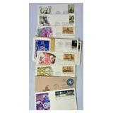 Large Assortment of United States First Day of Issue Cover Envelopes