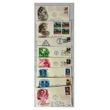 Large Assortment of United States First Day of Issue Cover Envelopes