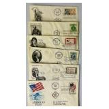 Large Assortment of United States First Day of Issue Cover Envelopes