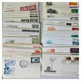 Assortment of United Nations First Day of Issue Covers and United Nations Commemorative First Day Cover Collection Album