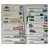 Assortment of United Nations First Day of Issue Covers and United Nations Commemorative First Day Cover Collection Album