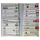 Assortment of United Nations First Day of Issue Covers and United Nations Commemorative First Day Cover Collection Album