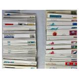 Assortment of United Nations First Day of Issue Covers and United Nations Commemorative First Day Cover Collection Album