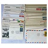 Collection of United Nations First Day of Issue Cover Envelopes and United Nations Commemorative First Day Cover Collection Album