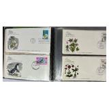 Flora and Fauna of the World Collection of First Day Covers and Flowers on Stamps International Collection