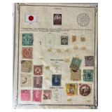 Postage Stamps of Japan Album