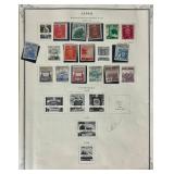 Postage Stamps of Japan Album