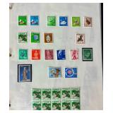 Postage Stamps of Japan Album