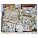 Mystery Box of United States Loose Stamps from Different Years