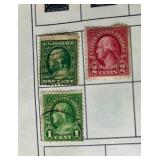 My First Stamp Album featuring US and Foreign Stamps plus Album with Various Stamps from #460-#1029