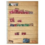 My First Stamp Album featuring US and Foreign Stamps plus Album with Various Stamps from #460-#1029