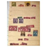 My First Stamp Album featuring US and Foreign Stamps plus Album with Various Stamps from #460-#1029