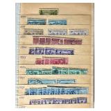 My First Stamp Album featuring US and Foreign Stamps plus Album with Various Stamps from #460-#1029