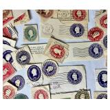Collection of Postal Stationery Stamps - Cancelled