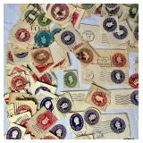 Collection of Postal Stationery Stamps - Cancelled
