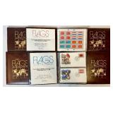 Flags of the United Nations Mint Sheetlets 1980-1982 and First Day Covers from 1980-1982