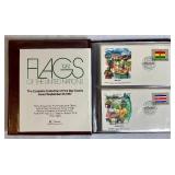 Flags of the United Nations Mint Sheetlets 1980-1982 and First Day Covers from 1980-1982