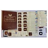 Golden Replicas of United States Stamps